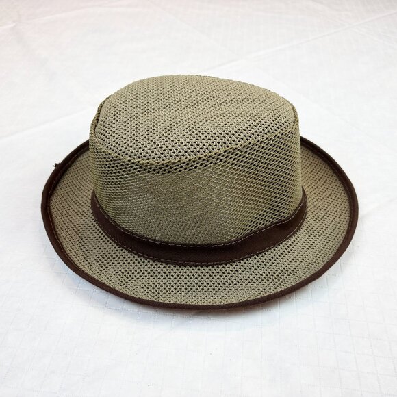Joker Breathable Mesh Fedora HatAmerican Hat MakersSize Small I New